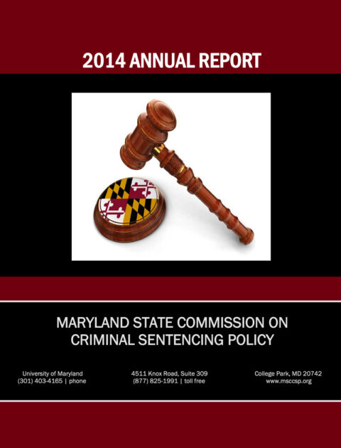 Annual Reports | Maryland State Commission On Criminal Sentencing ...